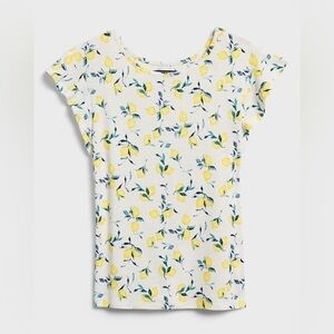 Banana Republic lemon top